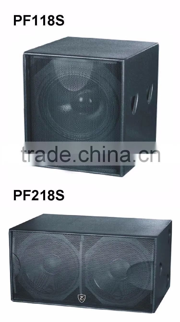 DJ speaker subwoofer sound system concert speaker PF218S