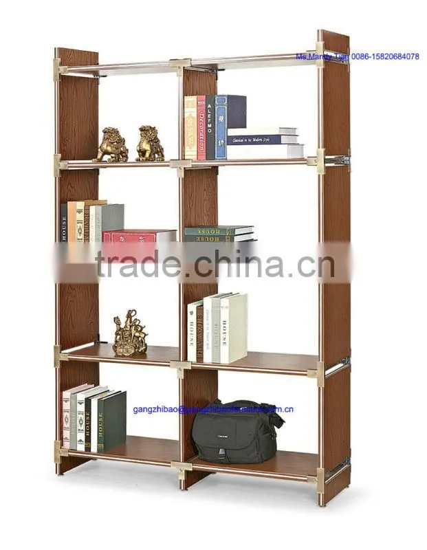 new style office bookshelf in melamine wood without door C-320