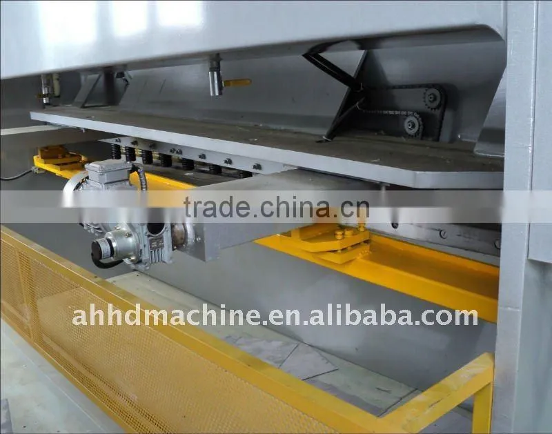 Hydraulic CNC guillotine plate shearing machine