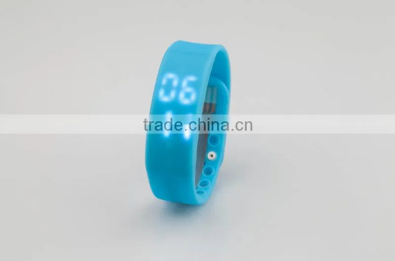 Slims Bracelet Watch Pedometer, Sleep Monitoring,Temperature Monitoring,Time Display , Digital Time Display,Lada Motion Sensor