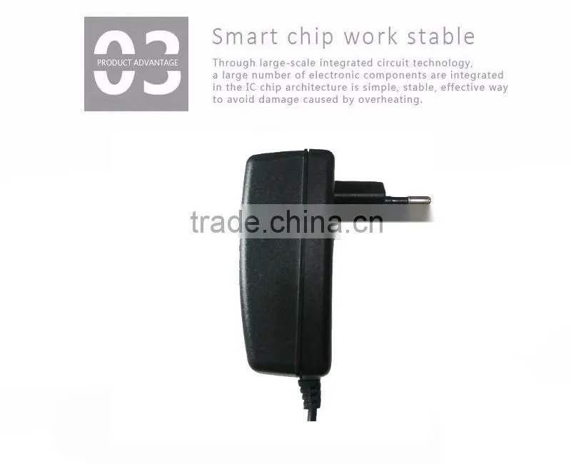 Wall mount dc power supply 12v 2.5a adaptadores