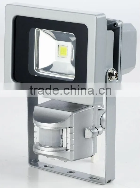 110-240V ip 65 waterproof CE ROHS led sensor floodlight