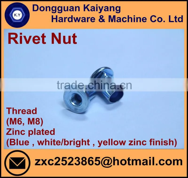 M6 M8 M10 Hex Socket Head Joint Connector Nut