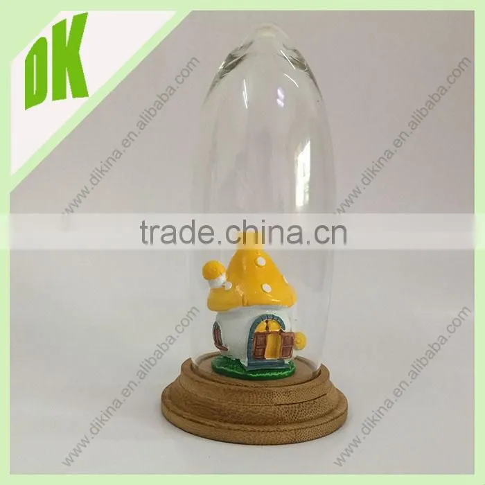 Vintage Laboratory Glass Experiment Dome Cover-Science // Hand blown Glass garden bell cloche Science Plant dome Cover Terrarium