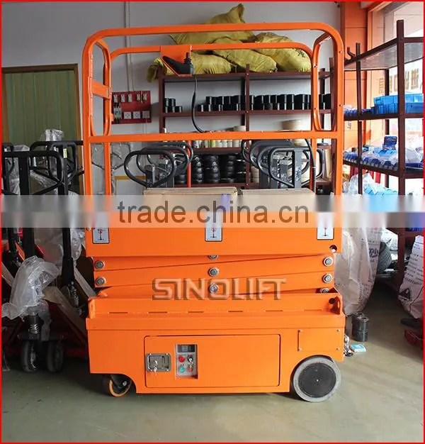 Sinolift FSJY3/FSJY3.9 Small Electric Platform Scissor Lift
