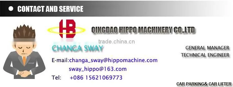 electric unlock two column vehicle lift equipment