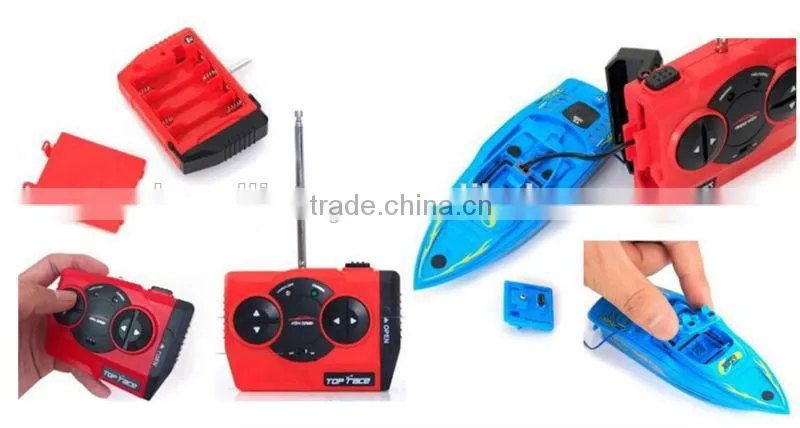 Electric Radio Remote control rc mini speed Racing boat Twin Motor RTR