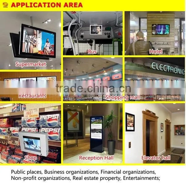 32" shopping mall digital signage with Camera,NFC IC card reader,keyboard