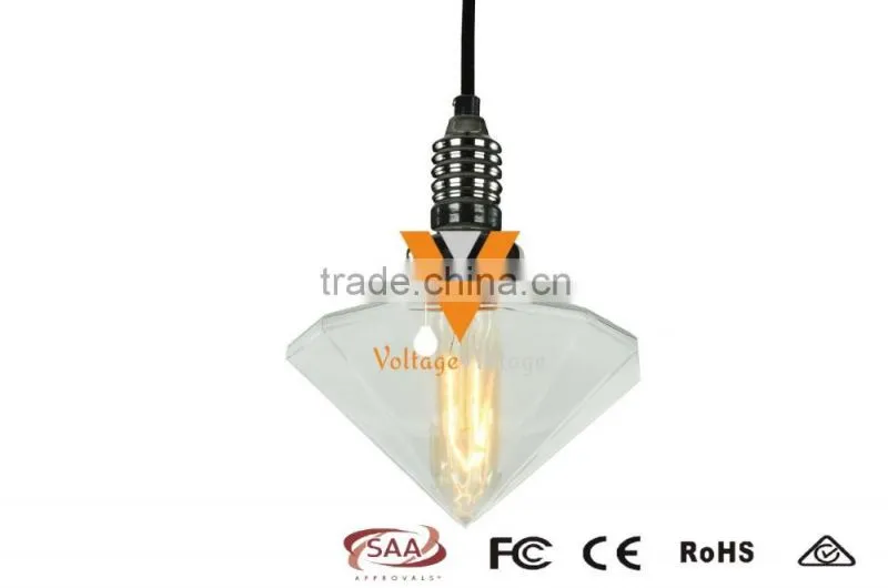 Scandinavian Premium Projection E Pendant Lamp Modern Glass Track Light Decoration Hanging Lamp