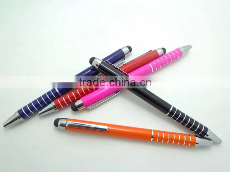 aluminium barrel stylus pen /metal stylus touch pen