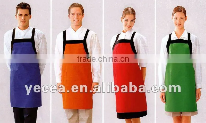 Customer-made resturant chef and waiter apron uniform