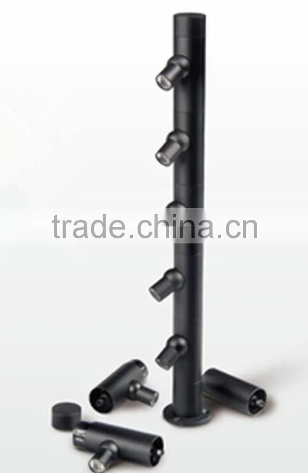OEM service disassmble 4*1w standing jewelry display case led lights BW8102A