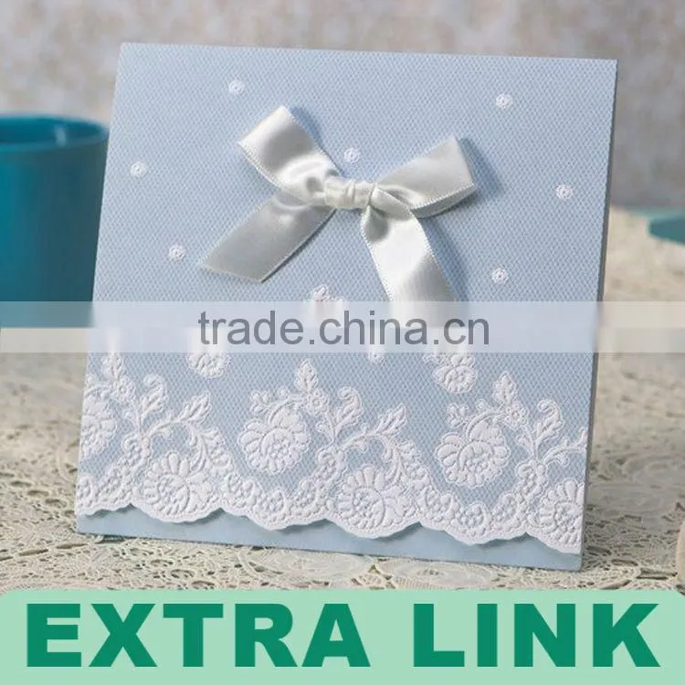 Timeless Classic Romantic Paper Unique Wedding Invitation Cards