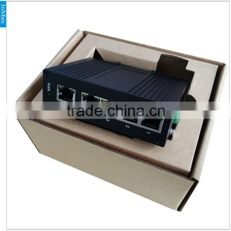 5 Port 10/100Mbps ethernet network industrial switch for Smart grid i305B