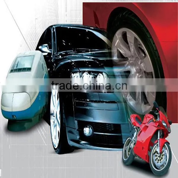 Anti-heat aluminum paste for automotive coatings