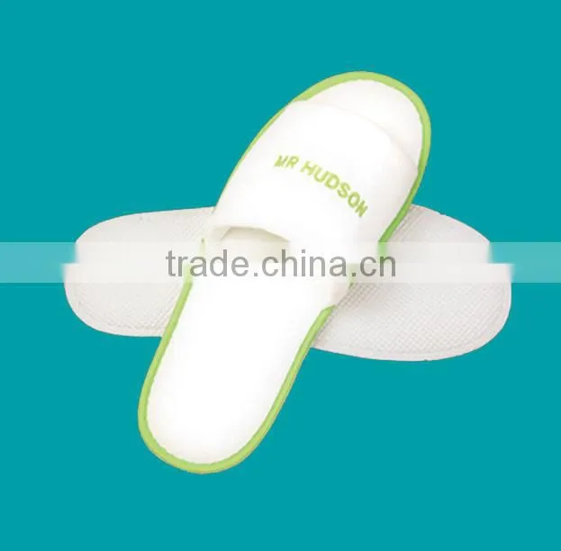 High Quality Velvet EVA Closed Toe Hotel Slipper,Manufacture