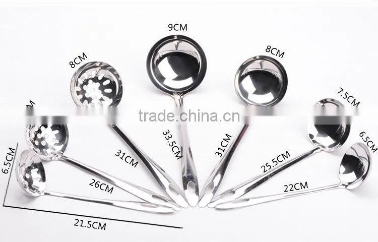2016 highQuality korean kitchenware stainless steelkitchen tools/Hot pot spoon/strainer Customizable LOGO 1PCS S41