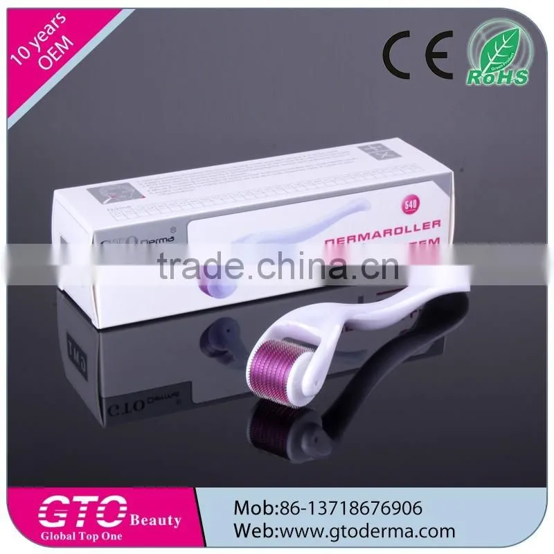 540 needles derma roller system derma rolling system