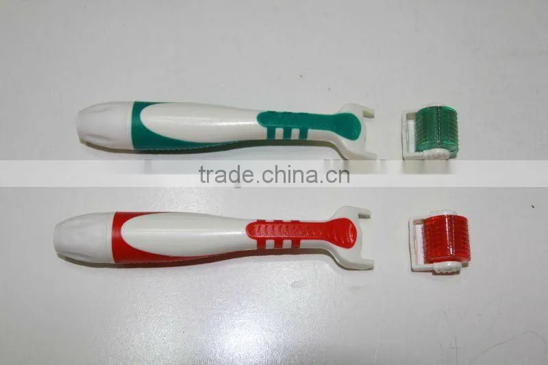 High quality and low price cream Led derma skin roller microneedle derma roller L001