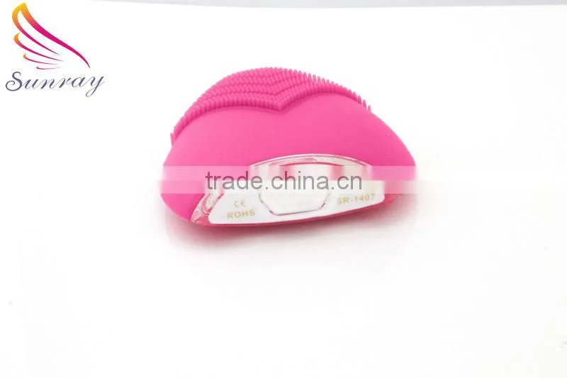 As seen on TV silicone facial cleansing brush with massage function