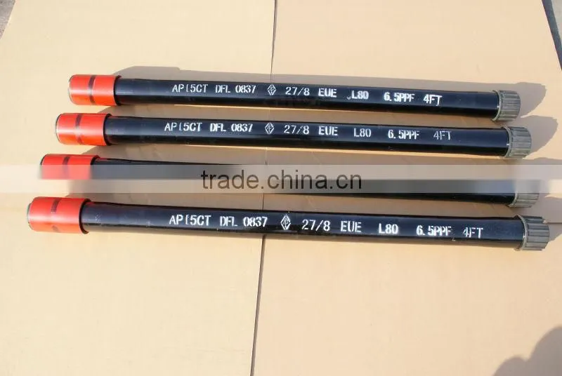 API 5CT 5B 2 7/8" nu K55 oil tubing nipples