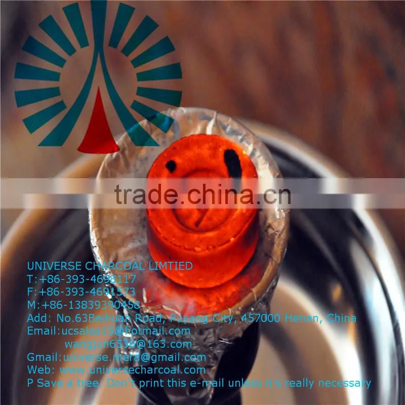 2016 al fakher Round hookah charcoal