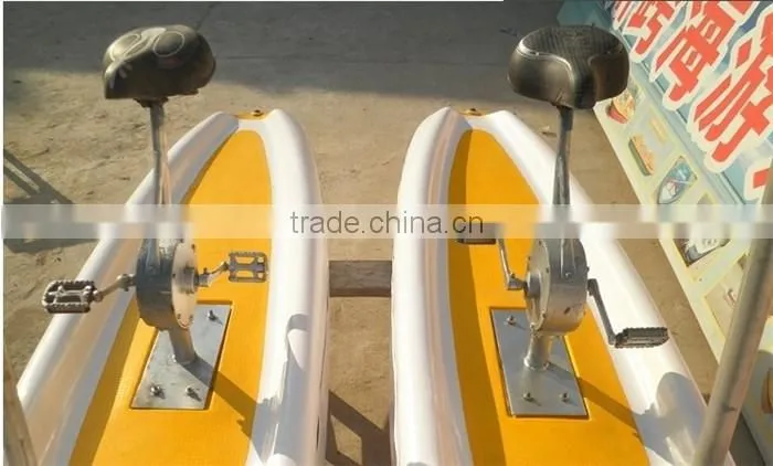 Double seat 2 person FRP bike water