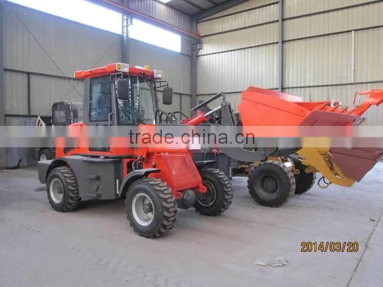 china made Hytec ZL12F knikshovel for export