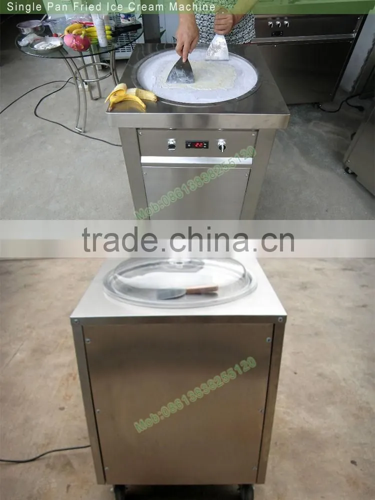 Machine Manufacturer Fried Ice Cream Cart machine fried yoghourt machine