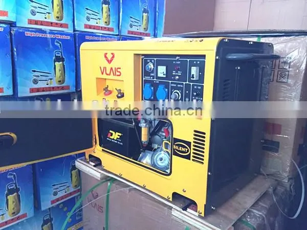 2016 Guangzhou CE silent 5kw Welder Generator portable automatic welding machine for Sale