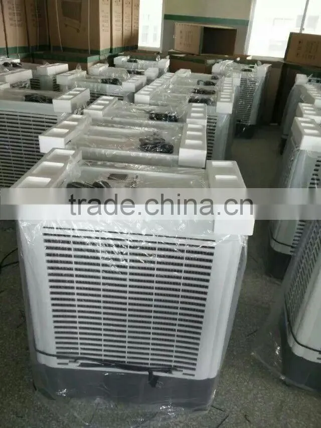 CE big stand fan portable chilled water fan coil units