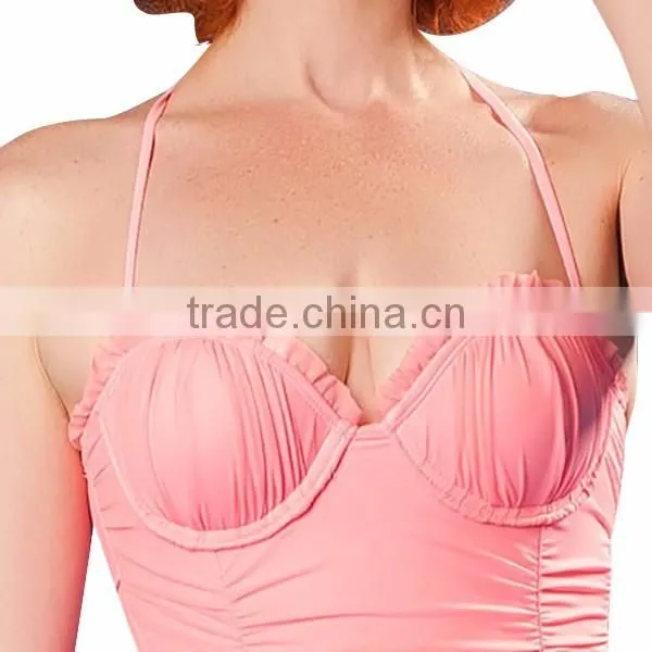 2017 high quality women extreme sexy one - piece bathing wear