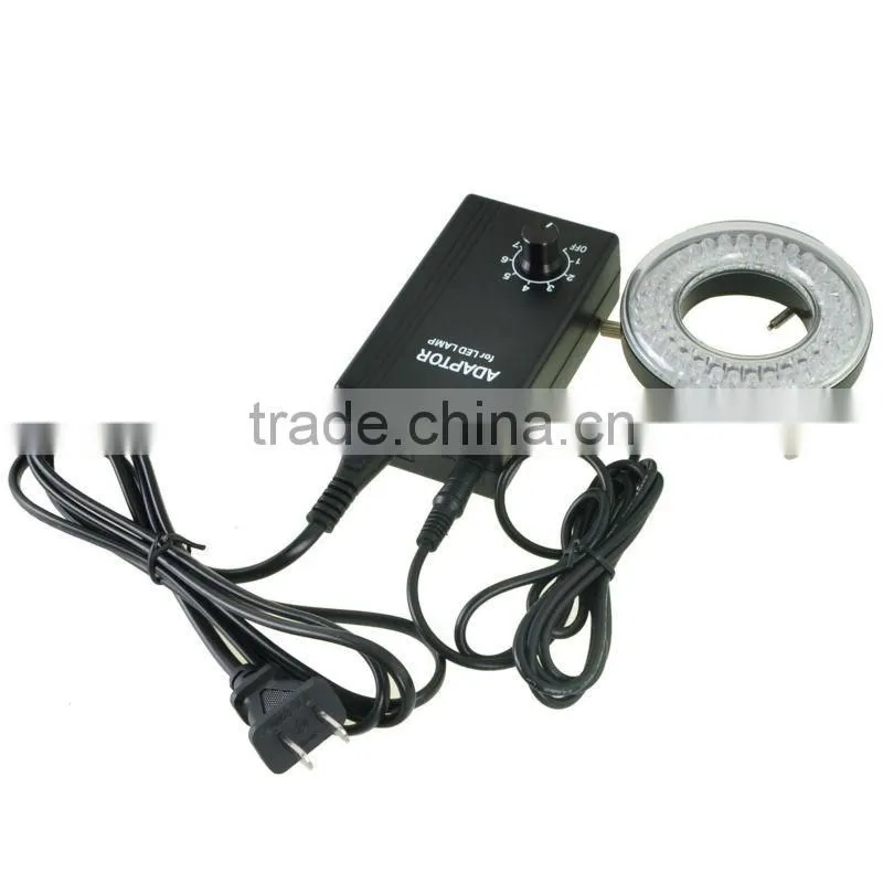 Hot sales 90V-260V 64LED microscope ring light,microscope lamp,microscope LED Ring Light