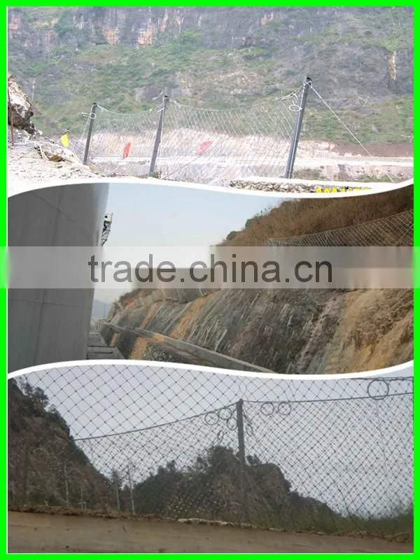 Active& passive slope protective steel wire mesh