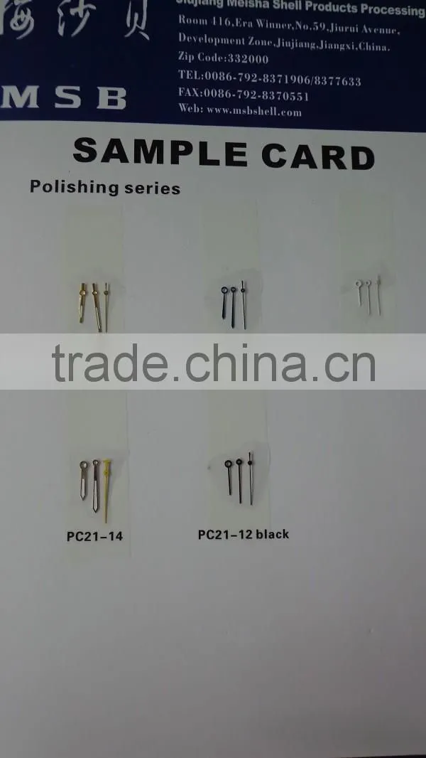 Factory sale diamond watch parts watch hand