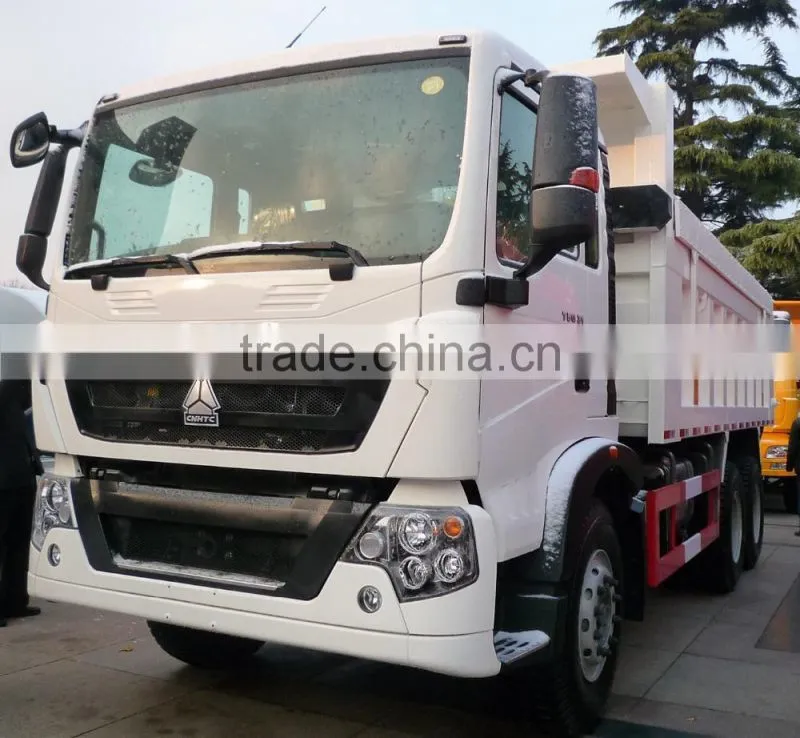 SINOTRUK T5G 6X4 15m3 with MAN engine used dump truck price