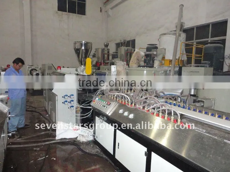 PVC wall panel making machine