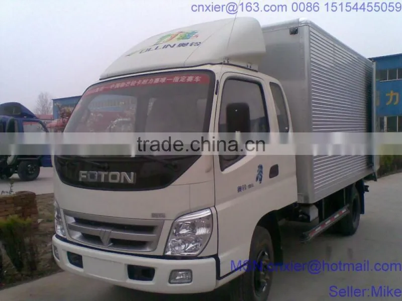 foton 4x2 lorry truck double cab mini truck