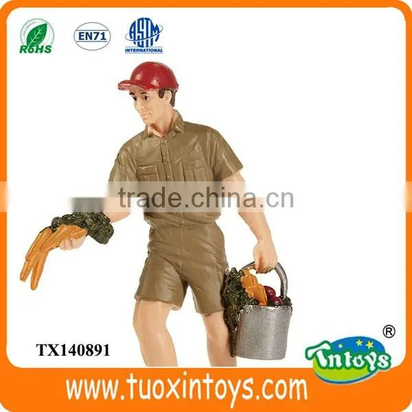 custom plastic movable toy figure, toy people figures