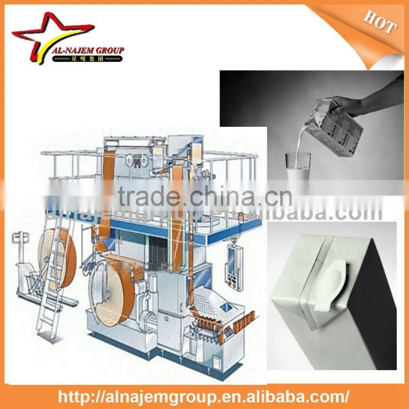 High Quality Brick-type Paper Carton For Juice And Milk