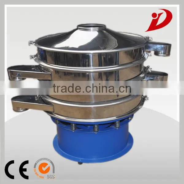 Rotary powder vibrating sifter for ceramic industry