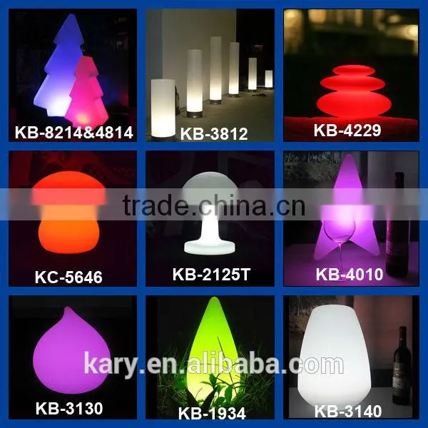 Small Acrylic Waterproof LED Floor Pillar Lamp