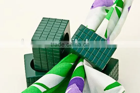 High Quality Wooden Napkin Ring Colorfu Wedding l Ring