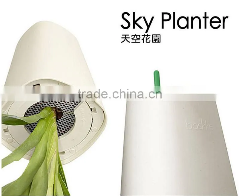 New arrival hanging flower pot sky planter Upside-Down Plant Pot fashion sky planter