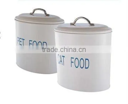 Animal Food Pet Storage Bin Set