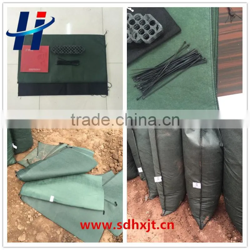 High tensile strength River banks slope afforest bag geotextile sand bag price