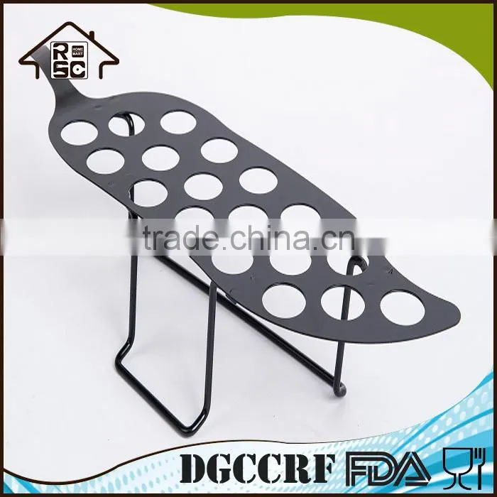 Stainless Steel Chili Rack,Non-stick Chili Pepper Grill Rack,18 Holes Chili Pepper Roasting Rack