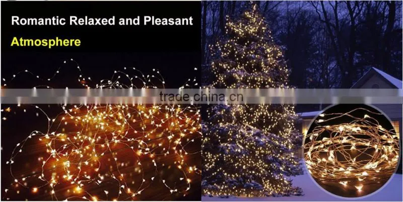 LED String Lights, Copper Wire Lights For Seasonal Decorative Gardens Christmas Holiday Wedding Parties Home Bedroom