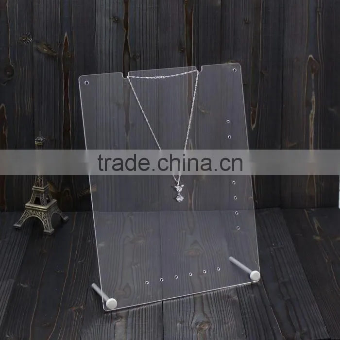 Acrylic LED light display case for jewelry shop handmade acrylic display box