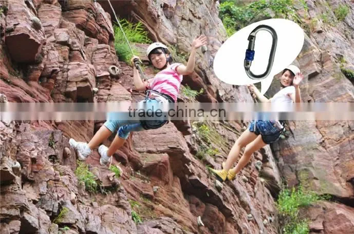 High load bearing professional rock climbing safety carabiner